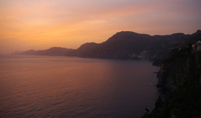 Amalfi Coast Sunset Praiano