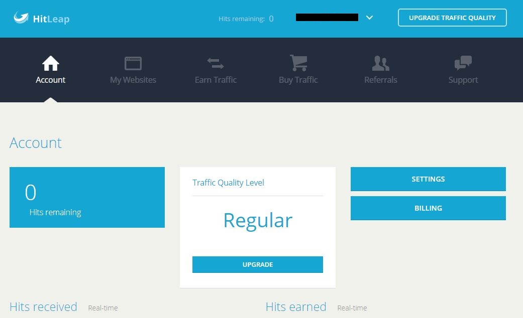 Site accounts