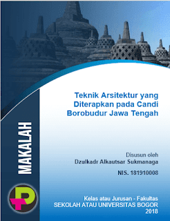 aktivitas kerja dan jenis karya tulis lainnya Cara Menciptakan Halaman Sampul Dari Template Cover Page Microsoft Word