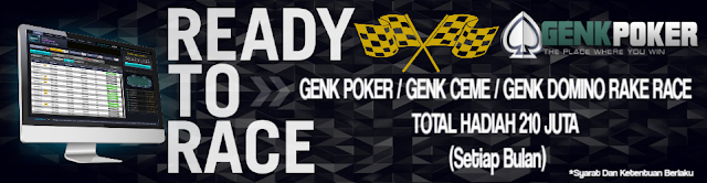 genkpoker poker, ceme, domino rake race genkpoker