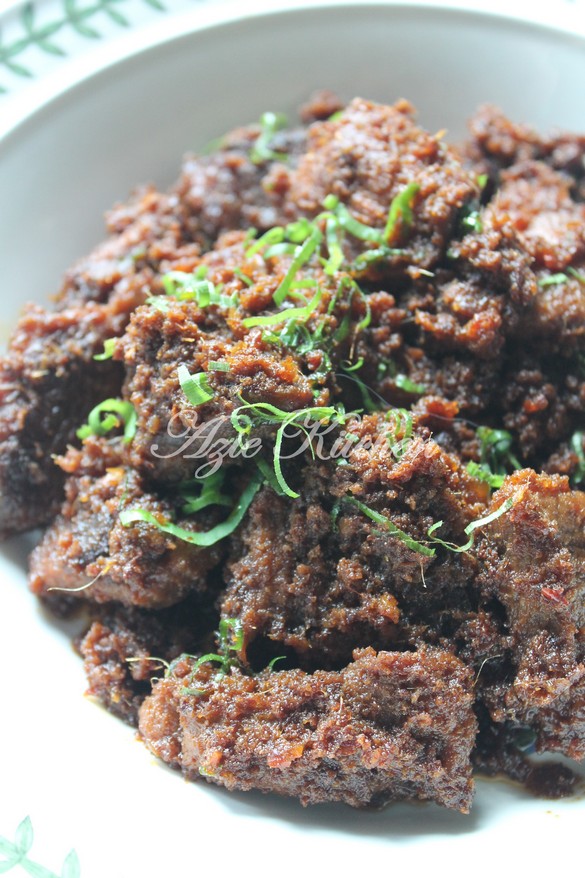 Rendang Daging Sedap Giler - Azie Kitchen