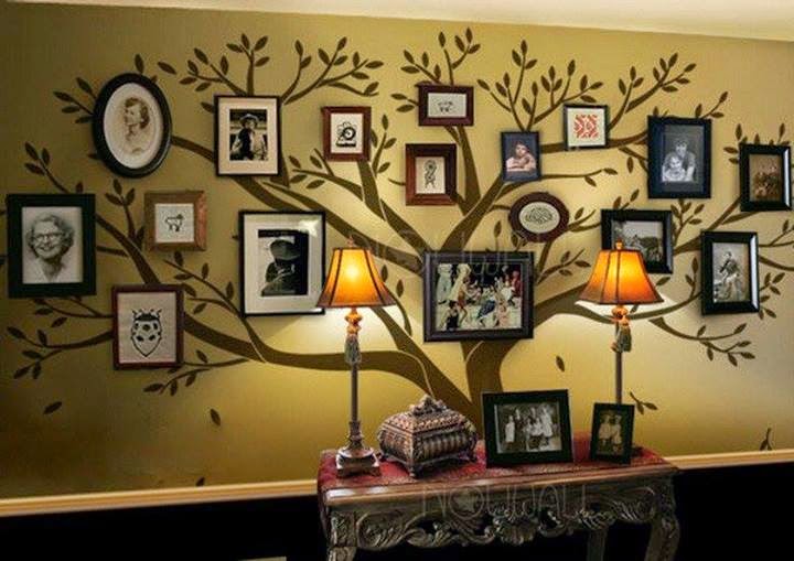 Family Photos Tree Wall Designs and Ideas Fashionate Trends