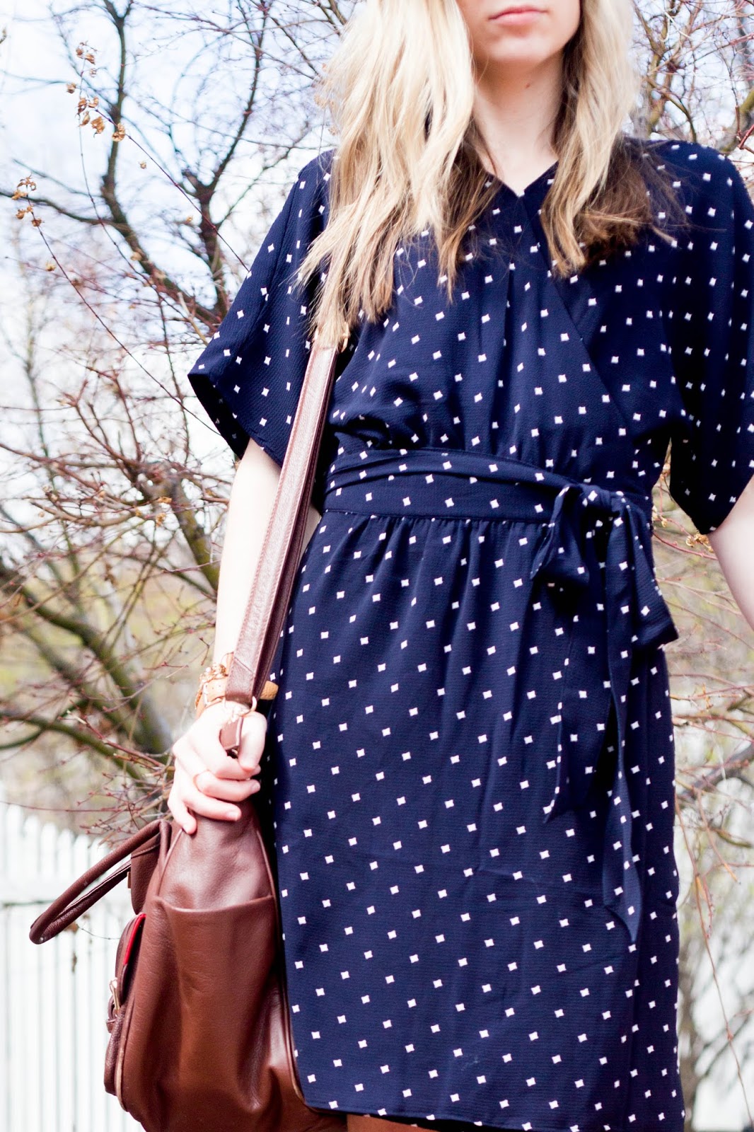 do it yourself divas DIY Wrap Dress Alteration Plunging Neckline