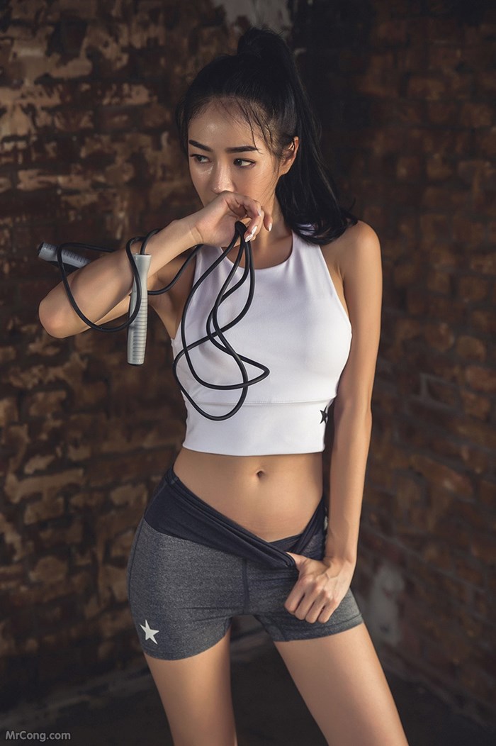 The beautiful An Seo Rin shows off her figure with a tight gym fashion (273 pictures) photo 12-11