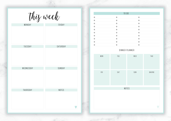 FREE PRINTABLE IRMA WEEKLY PLANNERS Eliza Ellis FREE PRINTABLE IRMA WEEKLY PLANNERS Eliza Ellis