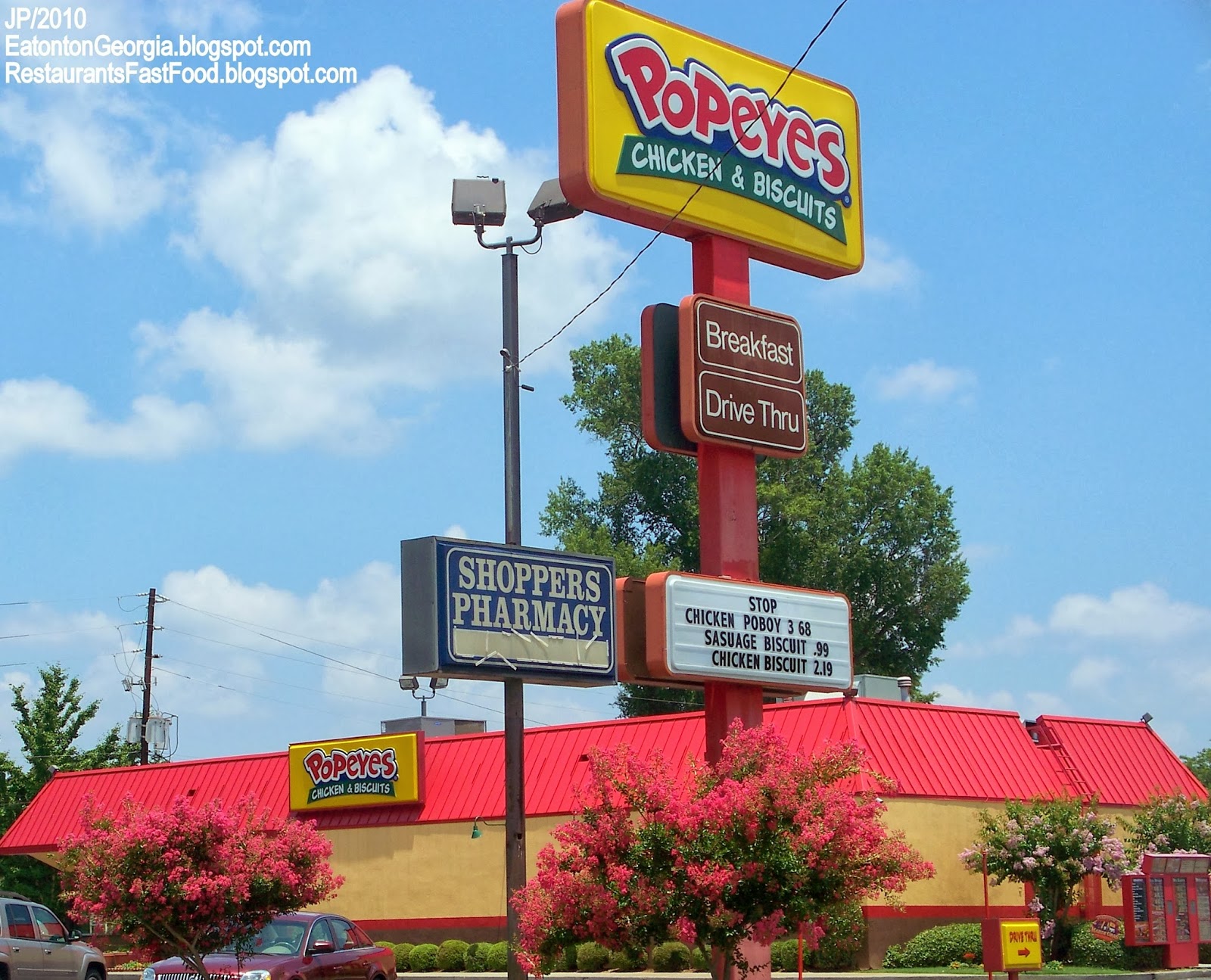 popeyes fried chicken locations in georgia