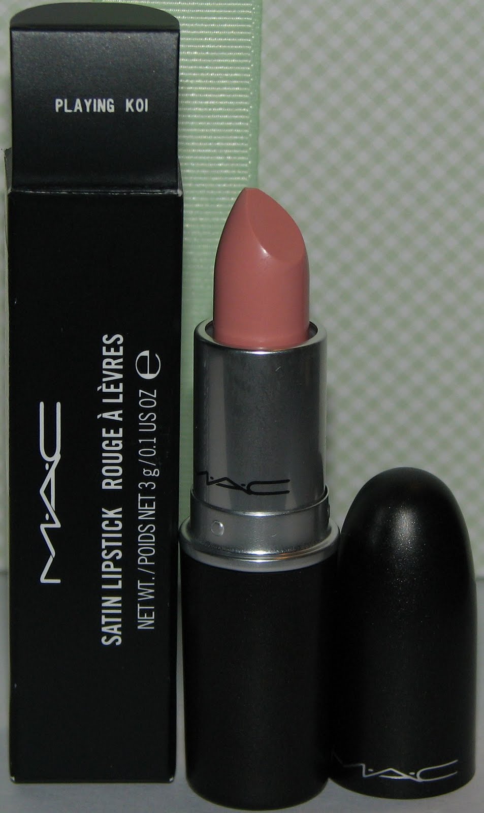 mac playing koi lipstick