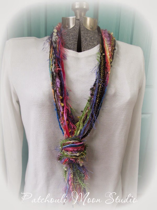 Patchouli Moon Studio Novelty Yarn Scarf