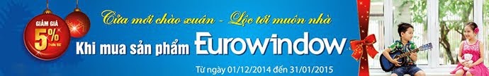 Cửa nhựa eurowindow - Báo giá cửa eurowindows