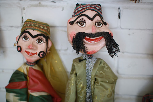 Ouzbékistan, Boukhara, marionettes, Iskander Khakimov, © L. Gigout, 2010
