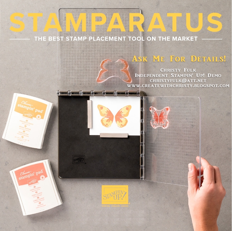 Create With Christy Stamparatus New Stamp Placement Tool!