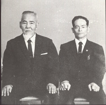 Shigeru Nakamura with Seikichi Odo