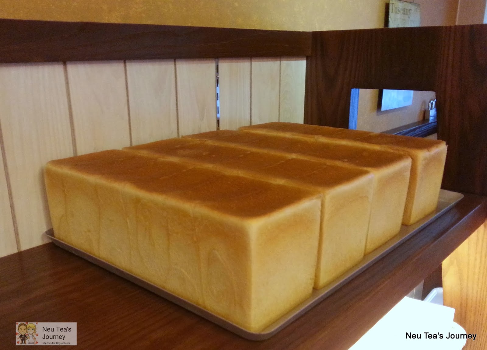 Neu Tea's Journey Part of the selection at Pan Kobo Cafe