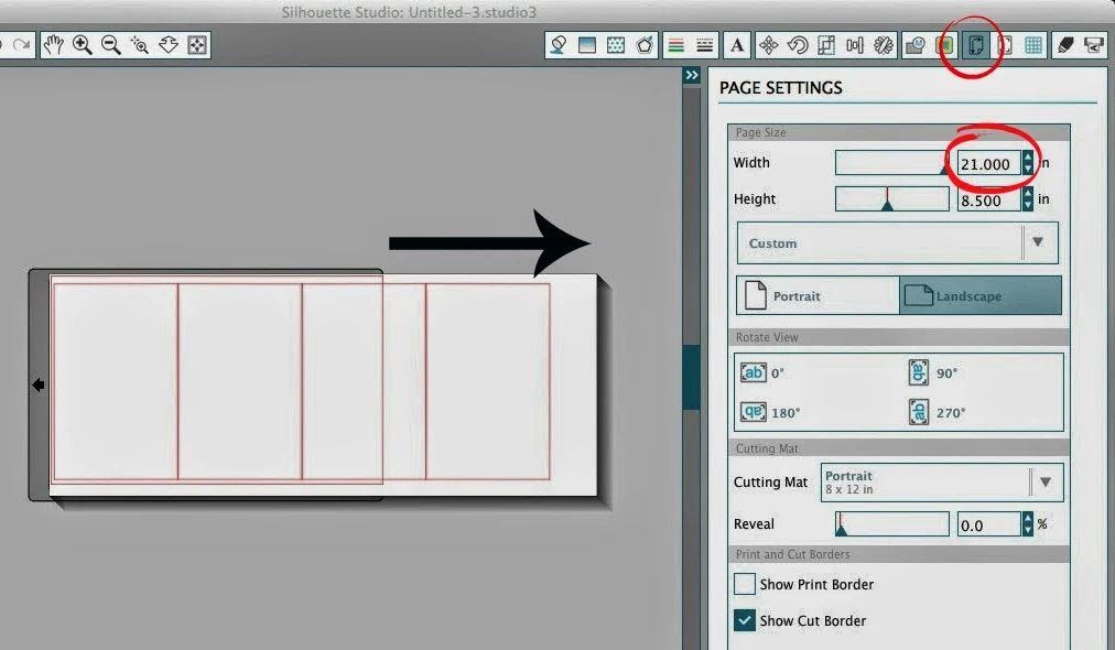 Silhouette Tutorial Cutting Longer Than the Mat Silhouette School