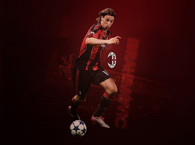 AC Milan Ibrahimovic Desktop Wallpapers