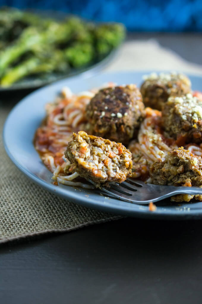 Spaghetti And Lentil Balls Spaghetti And Lentil Balls