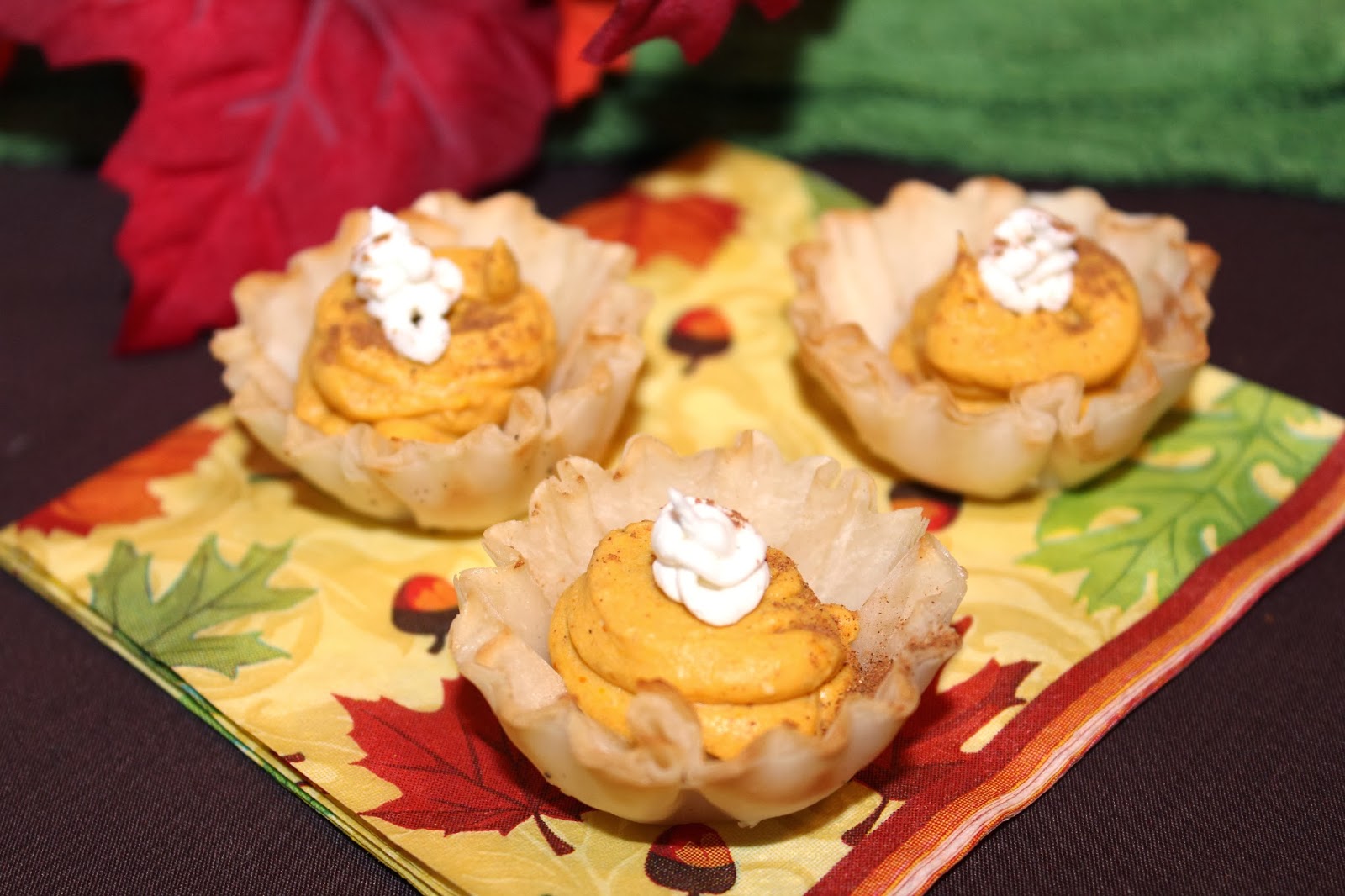 Scrumptilicious 4 You 10 Minute Mini Pumpkin Tarts