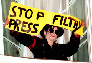 Stop Filthy Press tabloid junkie Michael Jackson