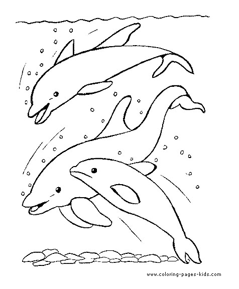 e coloring pages for dolphins - photo #28