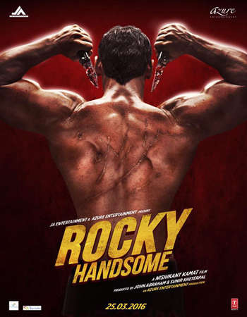 Poster Of Rocky Handsome 2016 Hindi 720p DVDScr x264 AAC Free Download Watch Online 