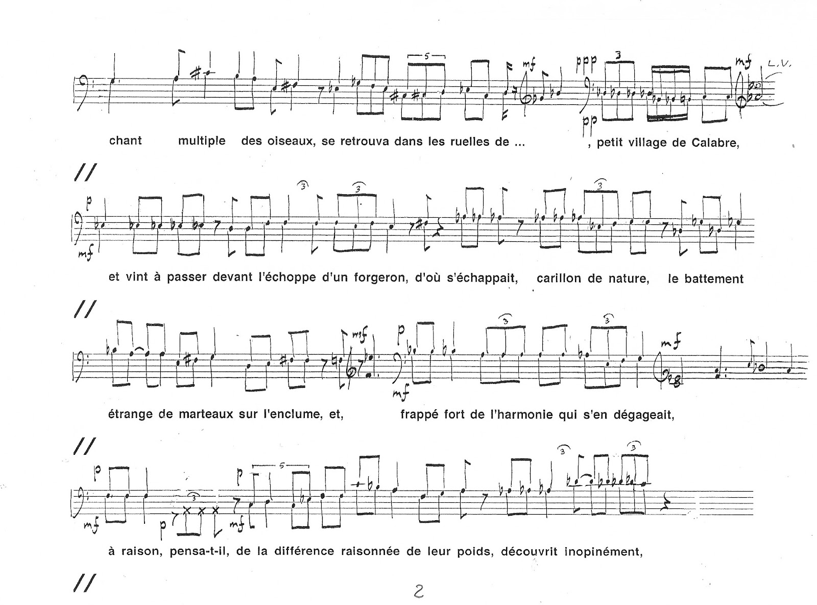 PARTITIONS/SCORES, Brèves Brève 48 L'Invention de la musique