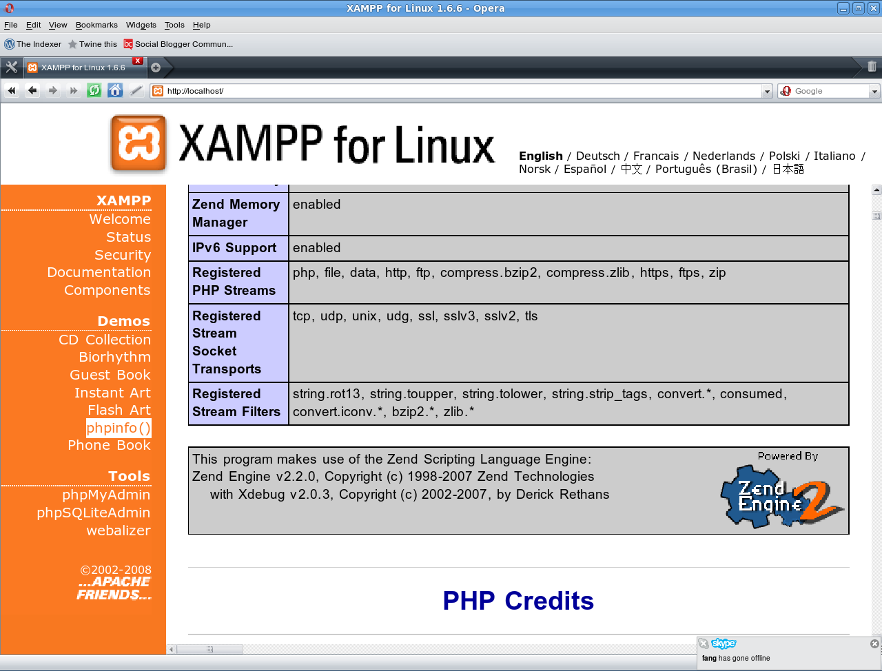 xampp for kali linux