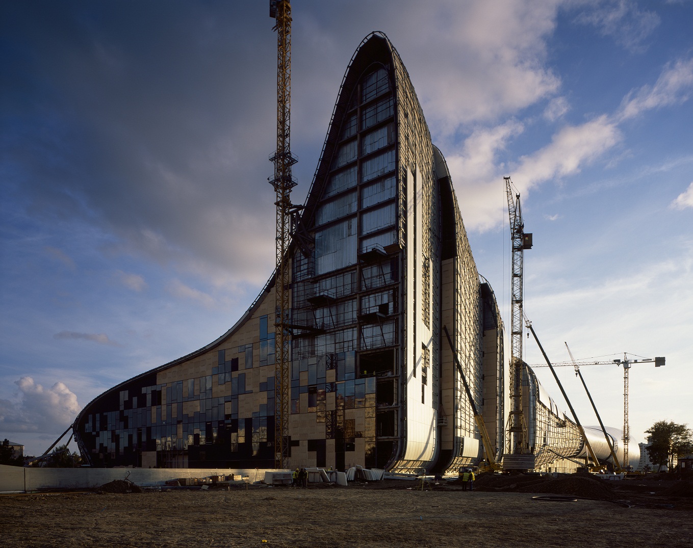 Structure Design Of Heydar Aliyev Center Zaha Hadid