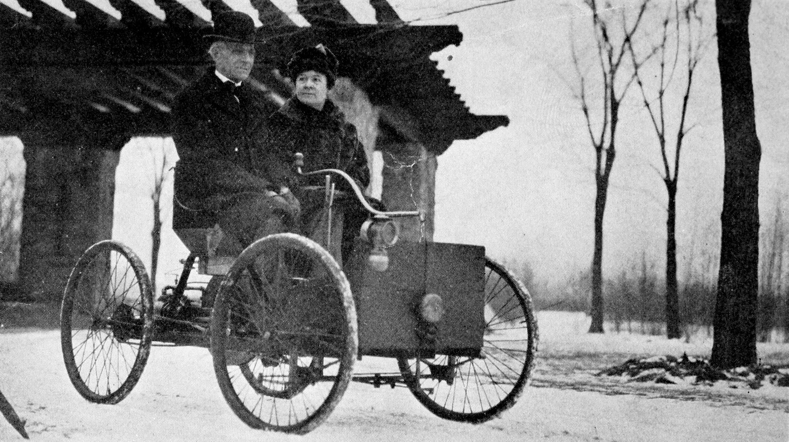 When was the first automobile invented by henry ford