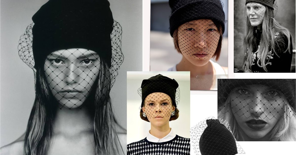 Kirst and the Fashion Crowd: DIY Veil Beanie