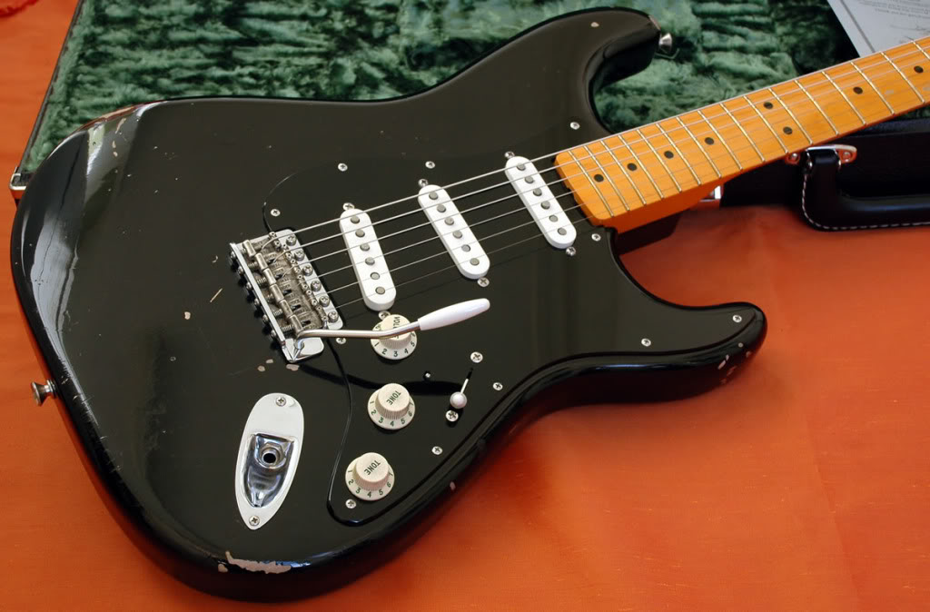 The Black Strat Build 1. What a body!... Fender Custom Shop '69
