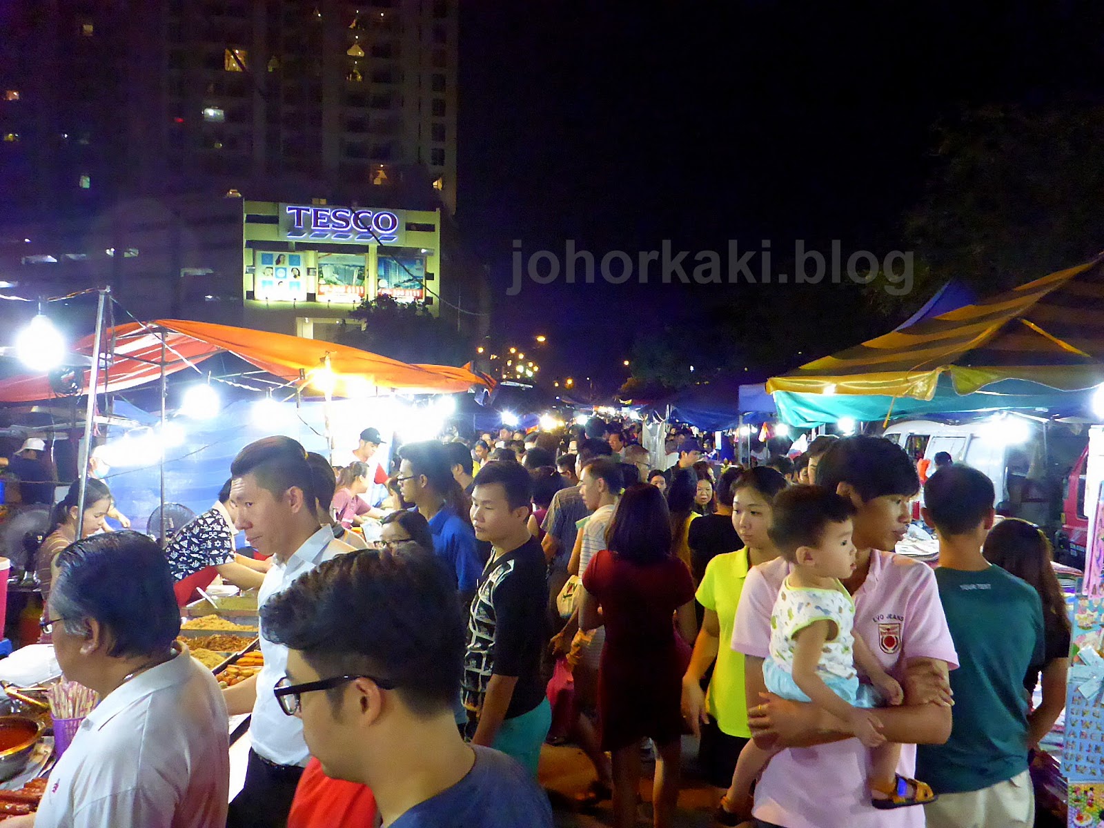 Monday Pasar Malam near KSL Mall Taman Century Johor Bahru ⭐⭐⭐ Johor