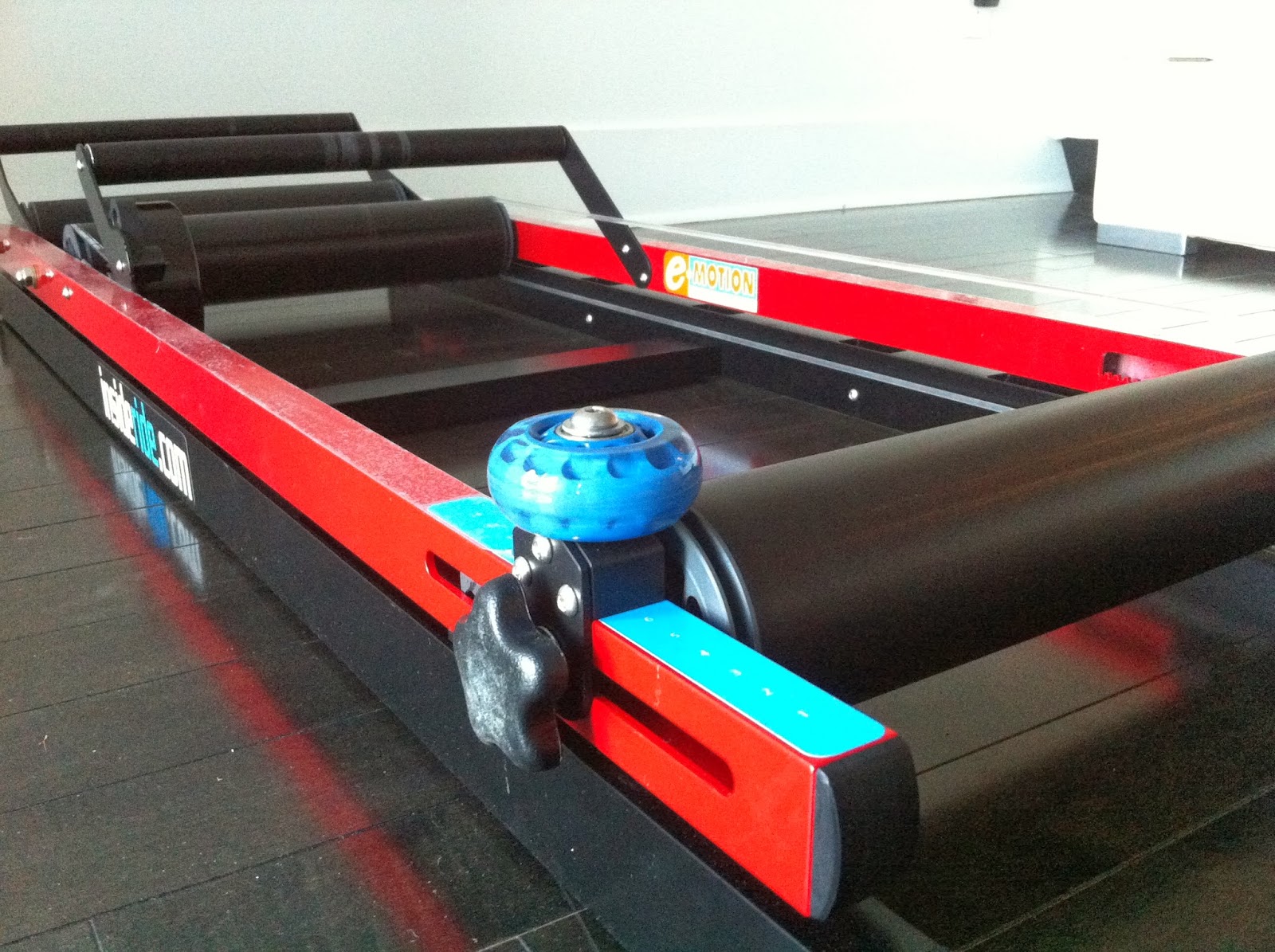 Lex Albrecht Winter Training Riding the Rollers