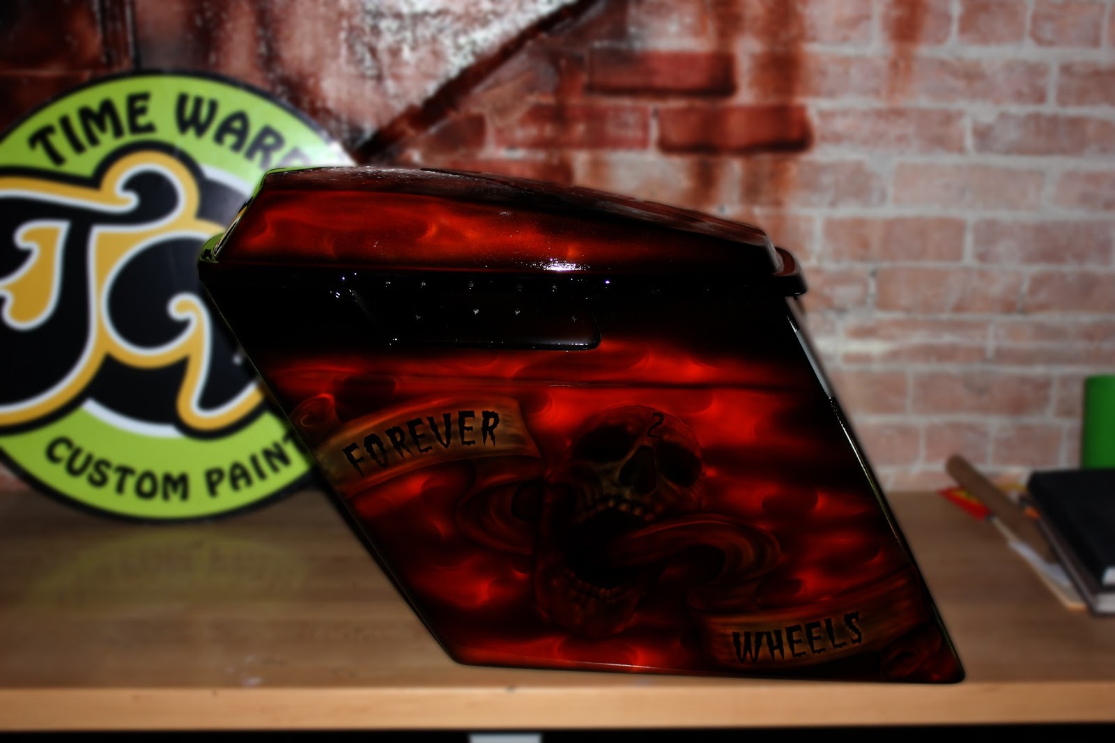 Online Motorcycle Paint Shop Tangerine pearl and gold candy fire with