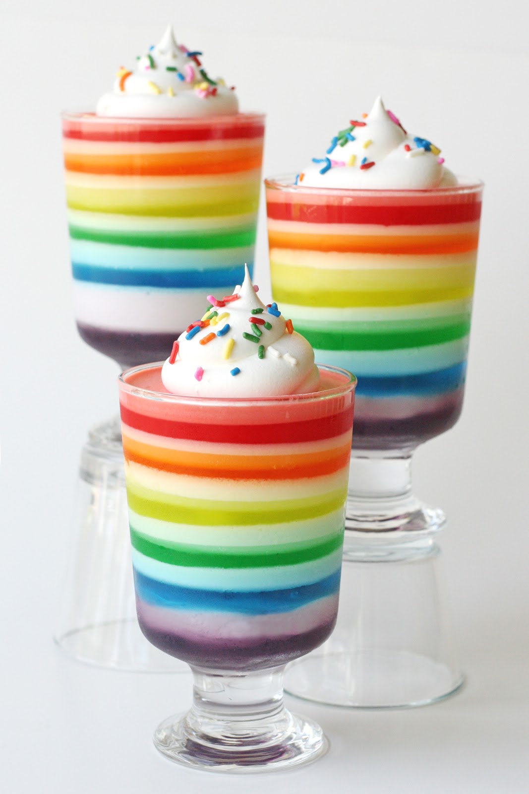 Taste the Rainbow... Jello! Glorious Treats