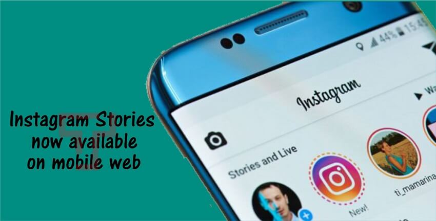 Instagram Stories Mobile Web