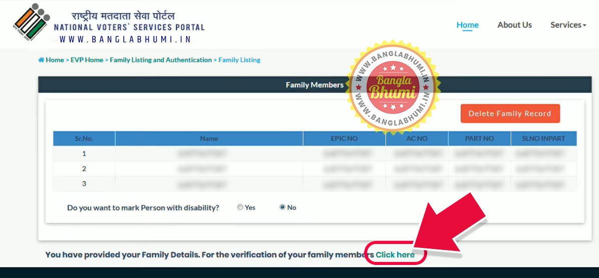 West Bengal Voter Card Verification Online from Mobile