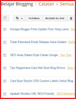 Kenapa Blogger Perlu Update Post Yang Lama