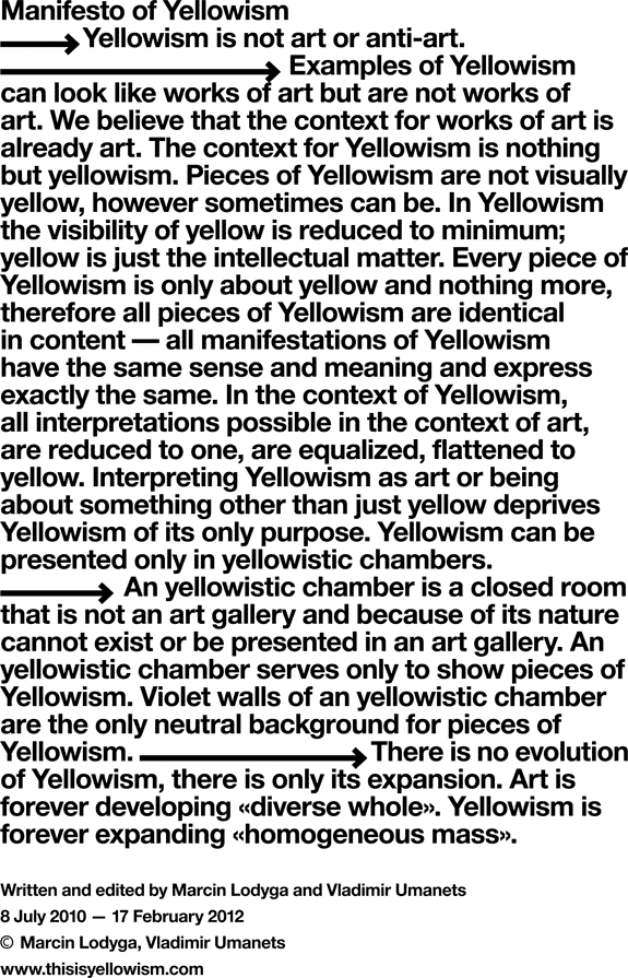 Yellowism