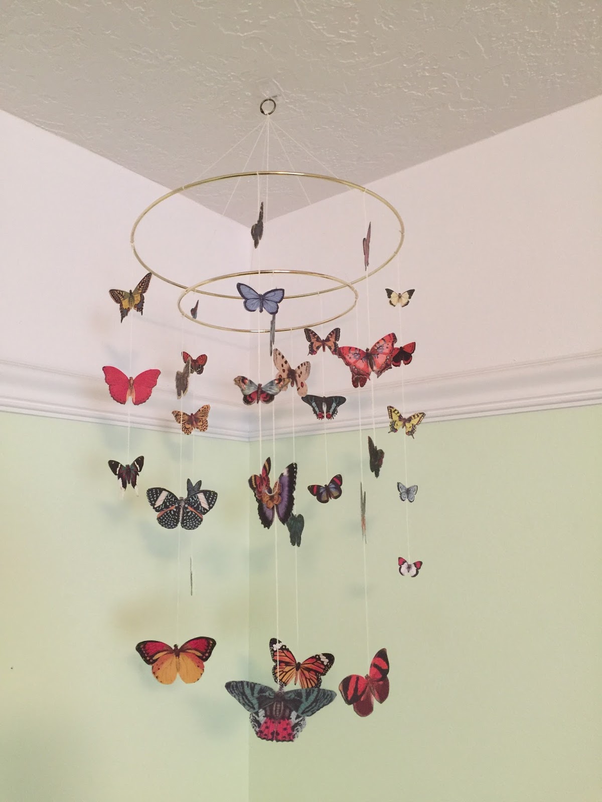 A Creative Operation Butterfly Mobile