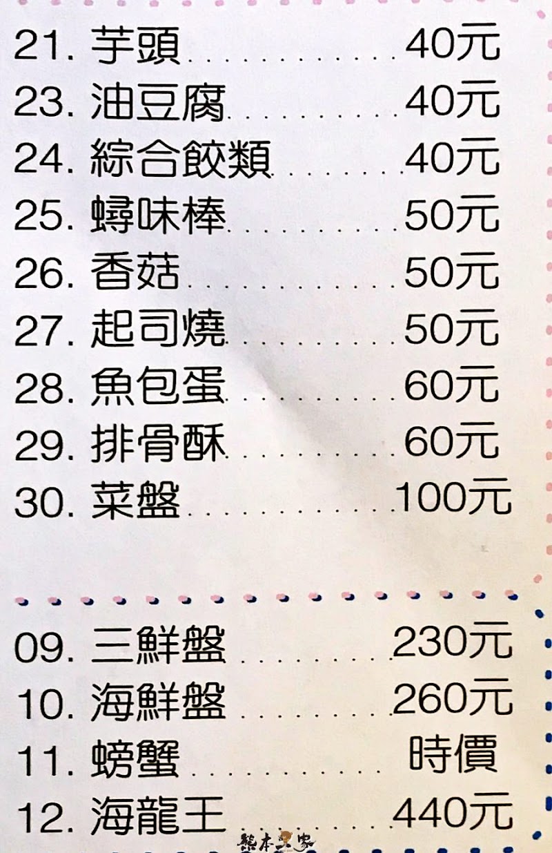 錢都日式涮涮鍋菜單menu|放大清晰版詳細分類資訊