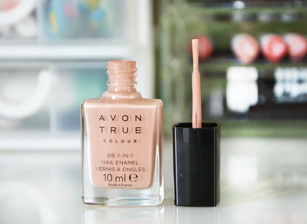 Avon True Colour BB 7in1 Nail Enamel Restoring Beige — Lana Talks