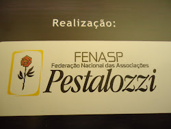"FENASP" Federação Nacional das Associações Pestalozzi.