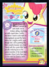 My Little Pony Apple Bloom Series 2 Trading Card