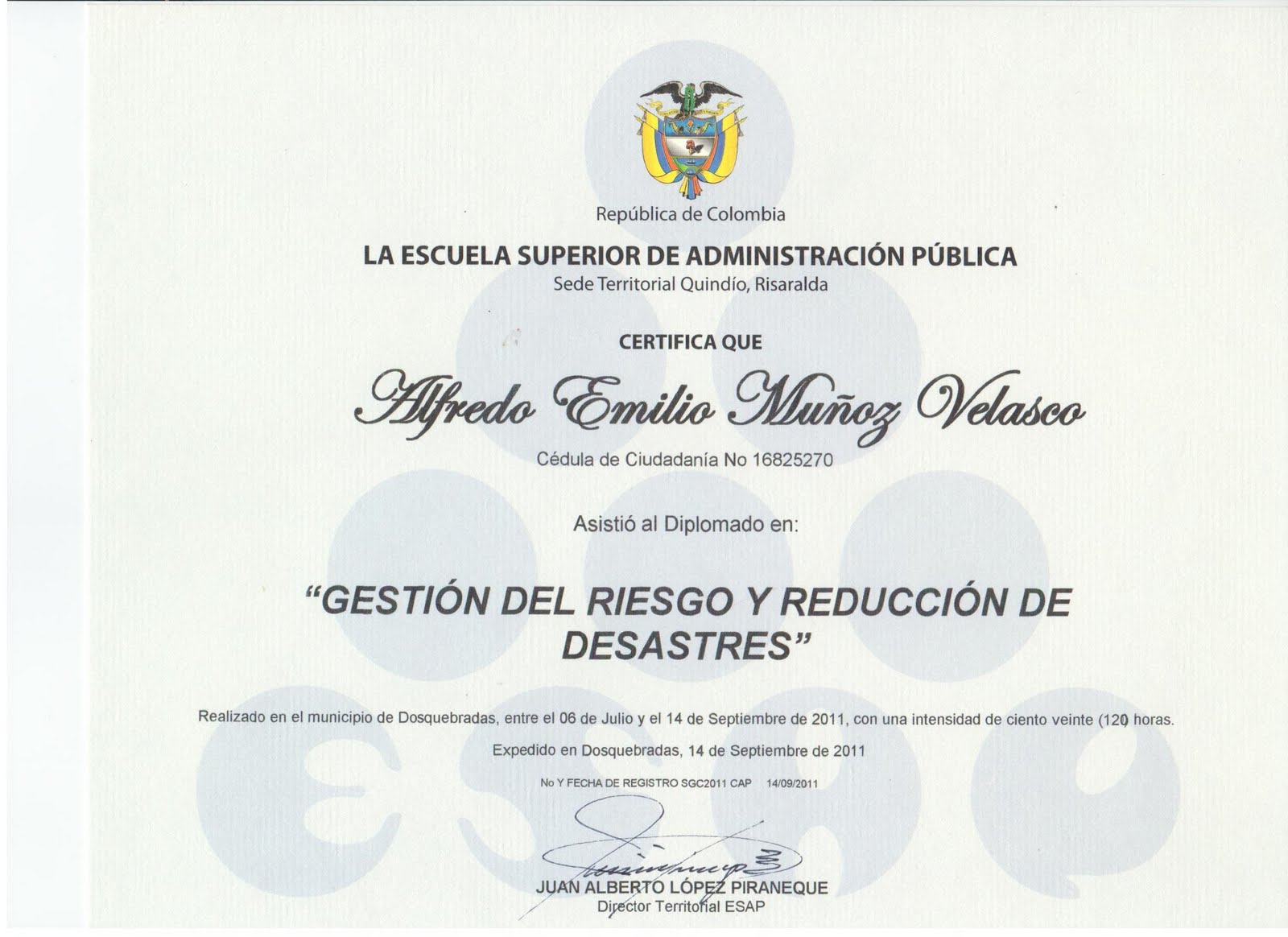 Resultado de imagen para Imagenes de las oficinas de la Escuela Superior de AdministraciÃ²n PÃ¹blica en Dosquebradas