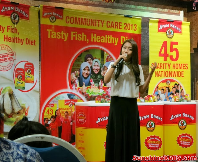 Ayam Brand, Tasty Fish Healthy Diet, community care, charity, csr, hunny madu