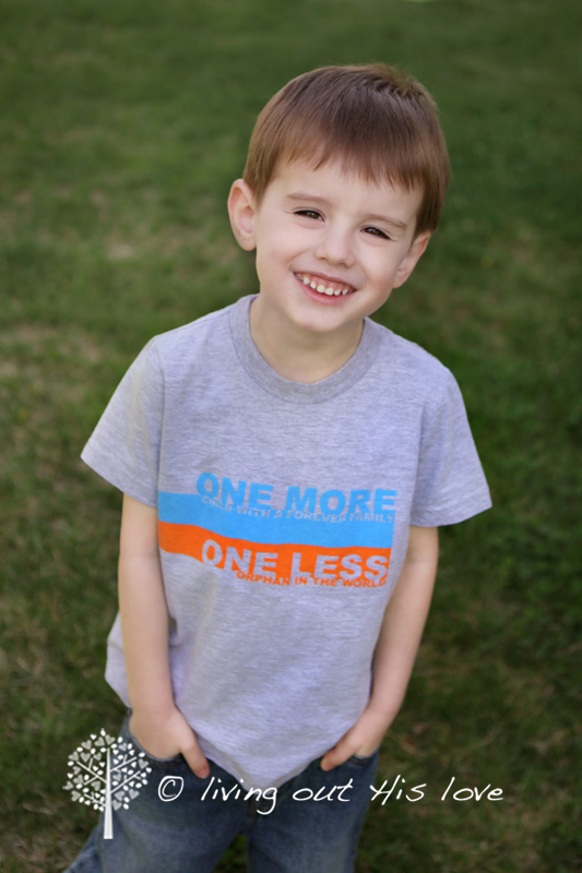 Living Out His Love: One more, one less