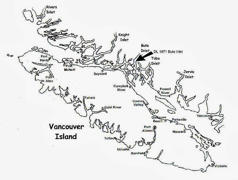 BC Oceanfront BC Coastal Hidden Gems Bute Inlet