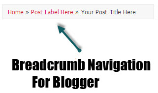 Hindi4Tech ( Seo Tricks, Tips,Gadjets & Tutorial For Blogger, Wordpress ): ब्लॉगर ब्लॉग के लिए Breadcrumbs Navigation विजेट Plugin