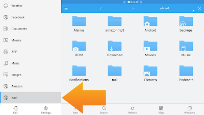 Open downloaded folder ES File Explorer Open downloaded folder ES File Explorer