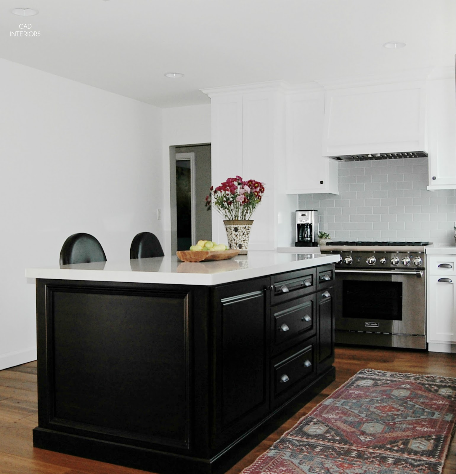 remodel renovation interior design black and white kitchen
